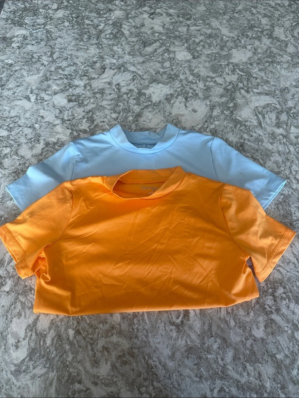 Boys Bright Crocodile swim shorts and shirts - size 8 /M